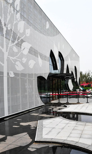 铝单板外墙装饰效果图