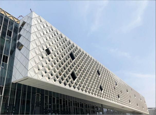 冲孔铝单板外墙_外墙铝冲孔单板图片_外墙铝冲孔单板施工方案